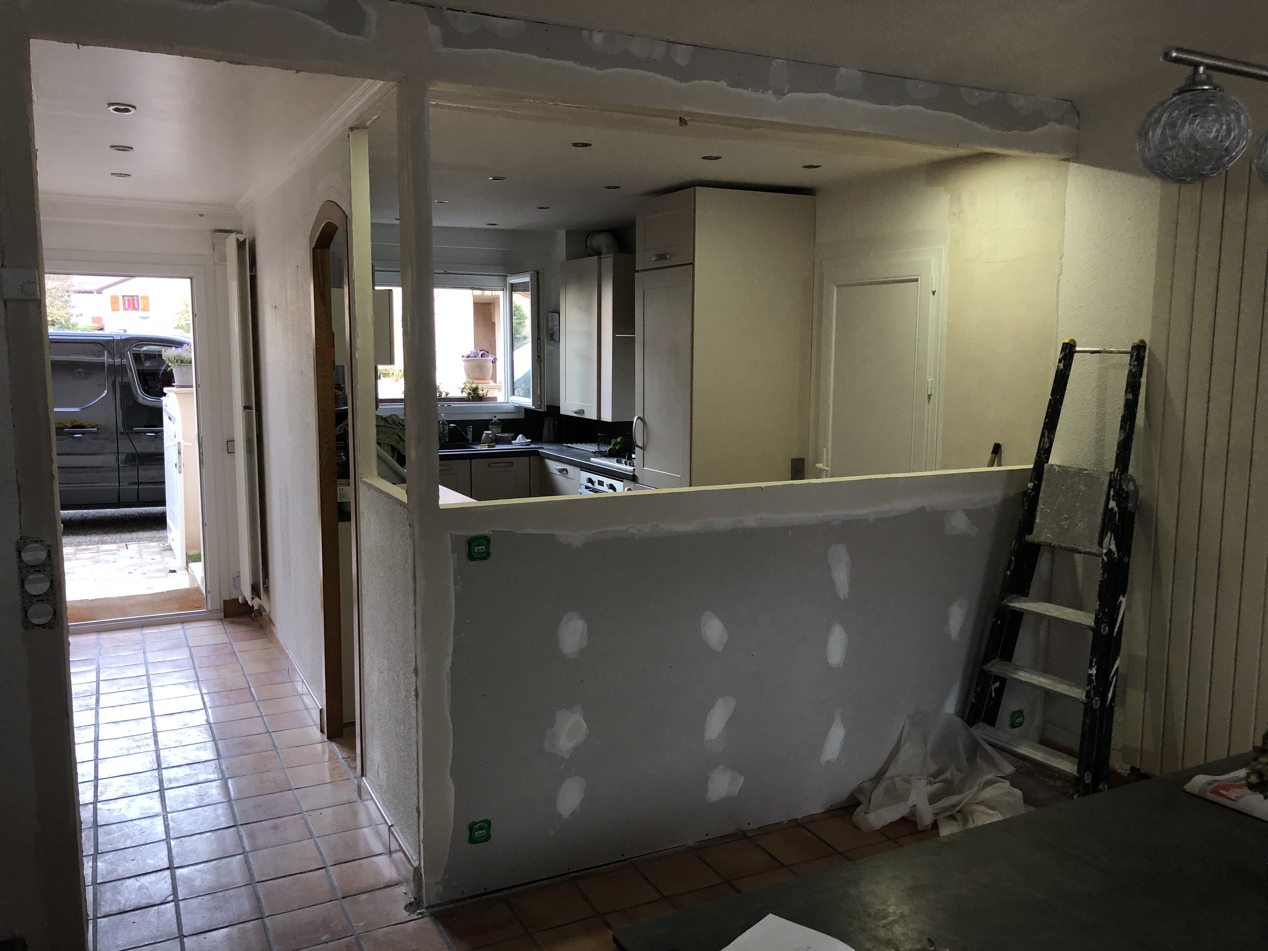 Installation verrière Brignoud étape 4